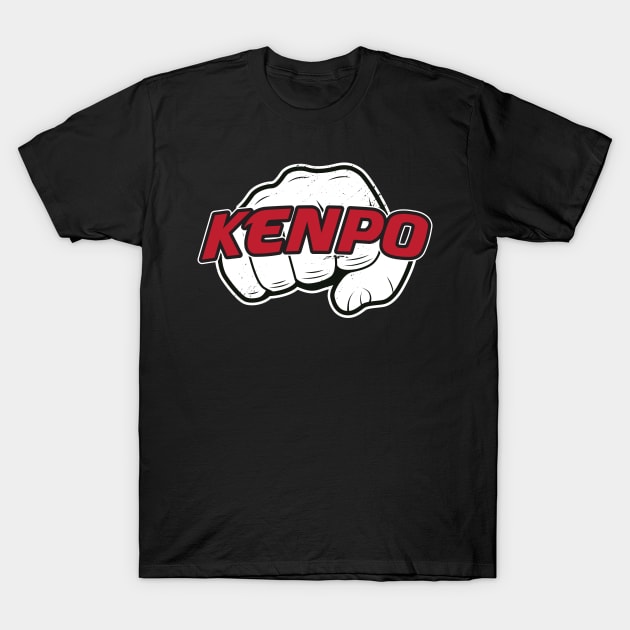 Kenpo Fist T-Shirt by MasterKlaw